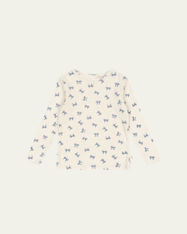 Girl's Minnie Bow Blouse, Size 12M-10